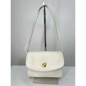 Vintage COACH Chrystie Crossbody Bag in Bone 9892